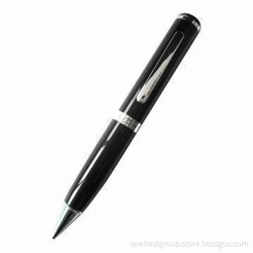 High Definition Pen Camera with Video Function, AVI Video Format, Built-in Rechargeable Battery